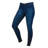 Calça Dublin denim feminina Shona Full Grip Silicone Print - Denim azul claro