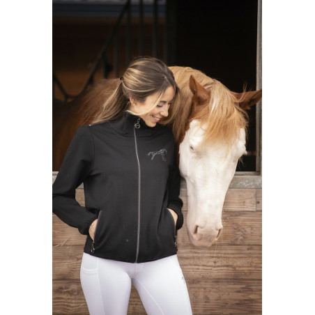 Casaco Pénélope Tweeny com strass