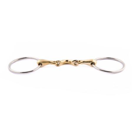 Mors 2 anéis 70 mm Jump'In duplo quebrado com passagem de língua