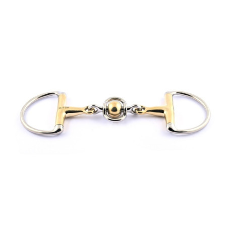 Freio com oliva Jump'In de dupla quebra em inox e bola em german silver