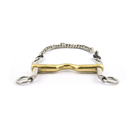 Freio de embocadura Jump'In com alavancas de ramos curtos