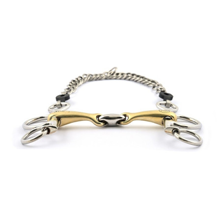 Mors Pelham Jump'In ramos pequenos dupla rutura bloqueada