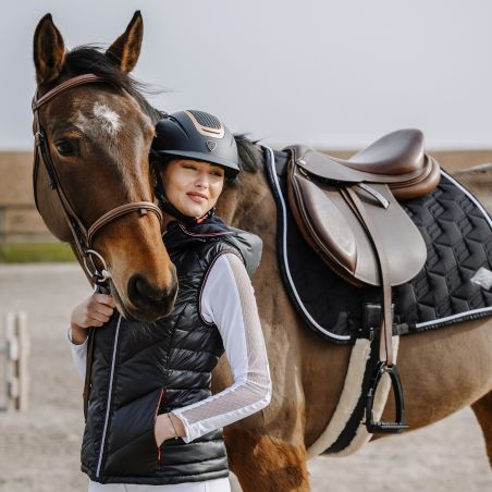 Colete acolchoado sem mangas Equithème Lea