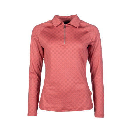 T-shirt funcional HKM Rosewood Allover Print