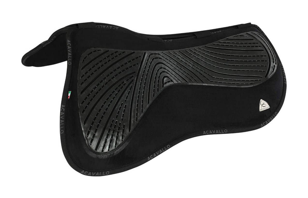 Amortecedor de memória de forma em lã completa Acavallo Preto Amortecedor de memória de forma em lã completa Acavallo Preto