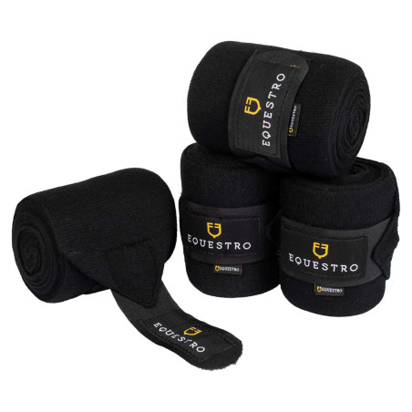 Bandagens de repouso em lã, conjunto com 4, Equestro