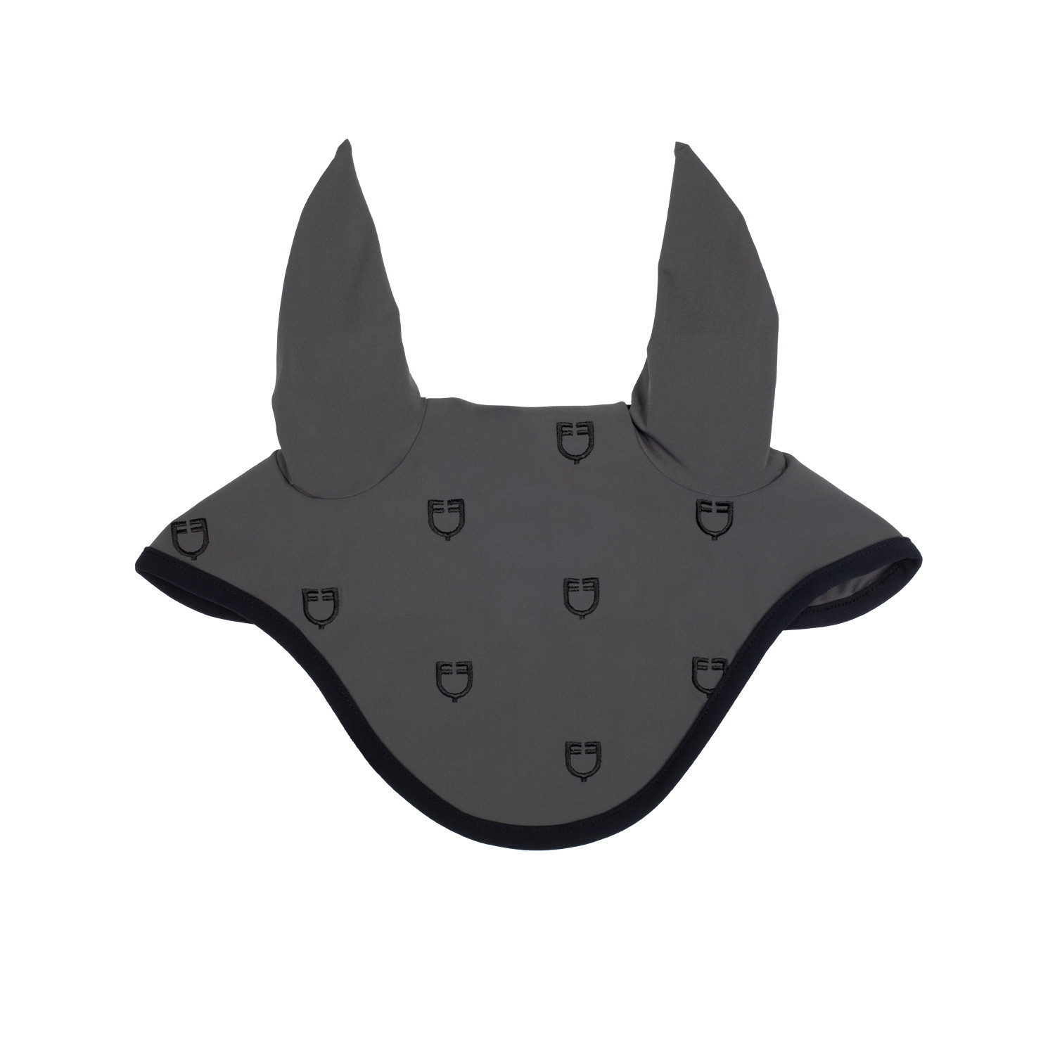 Boné anti-moscas com logotipo multicolorido Black Line Edition Equestro Asfalto / preto Boné anti-moscas com logotipo multicolorido Black Line Edition Equestro Asfalto / preto