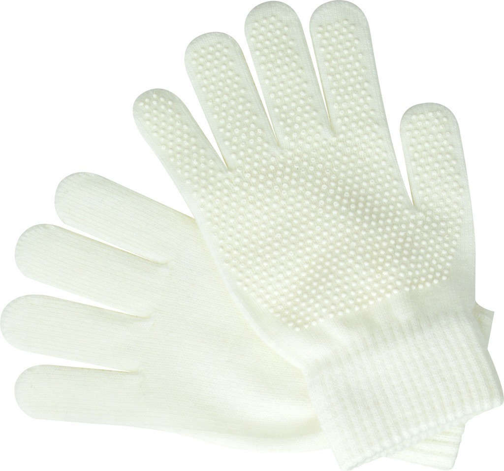 Luvas Tamanho Único Branco