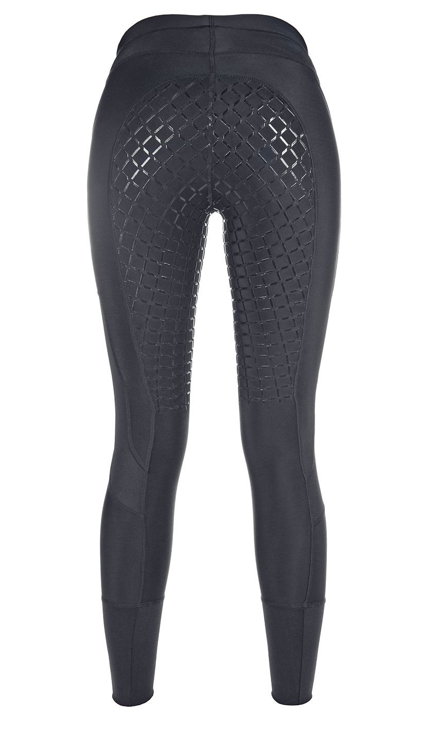Legging Mesh fundo integral em silicone HKM Preto Legging Mesh fundo integral em silicone HKM Preto