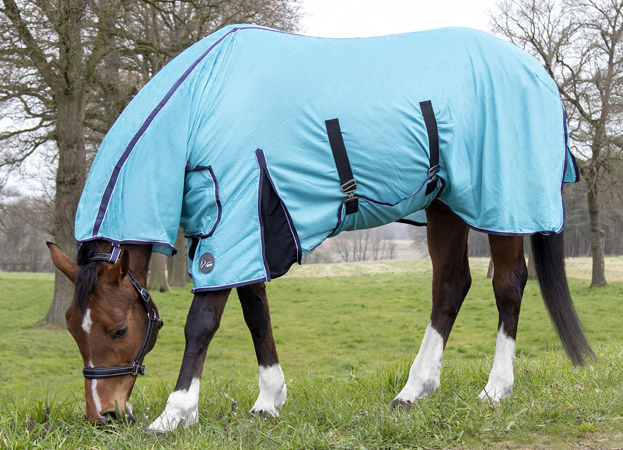 Capa anti-moscas Lissabon Style HKM Azul água