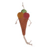 Brinquedo para cavalos Ice cream HKM - Laranja