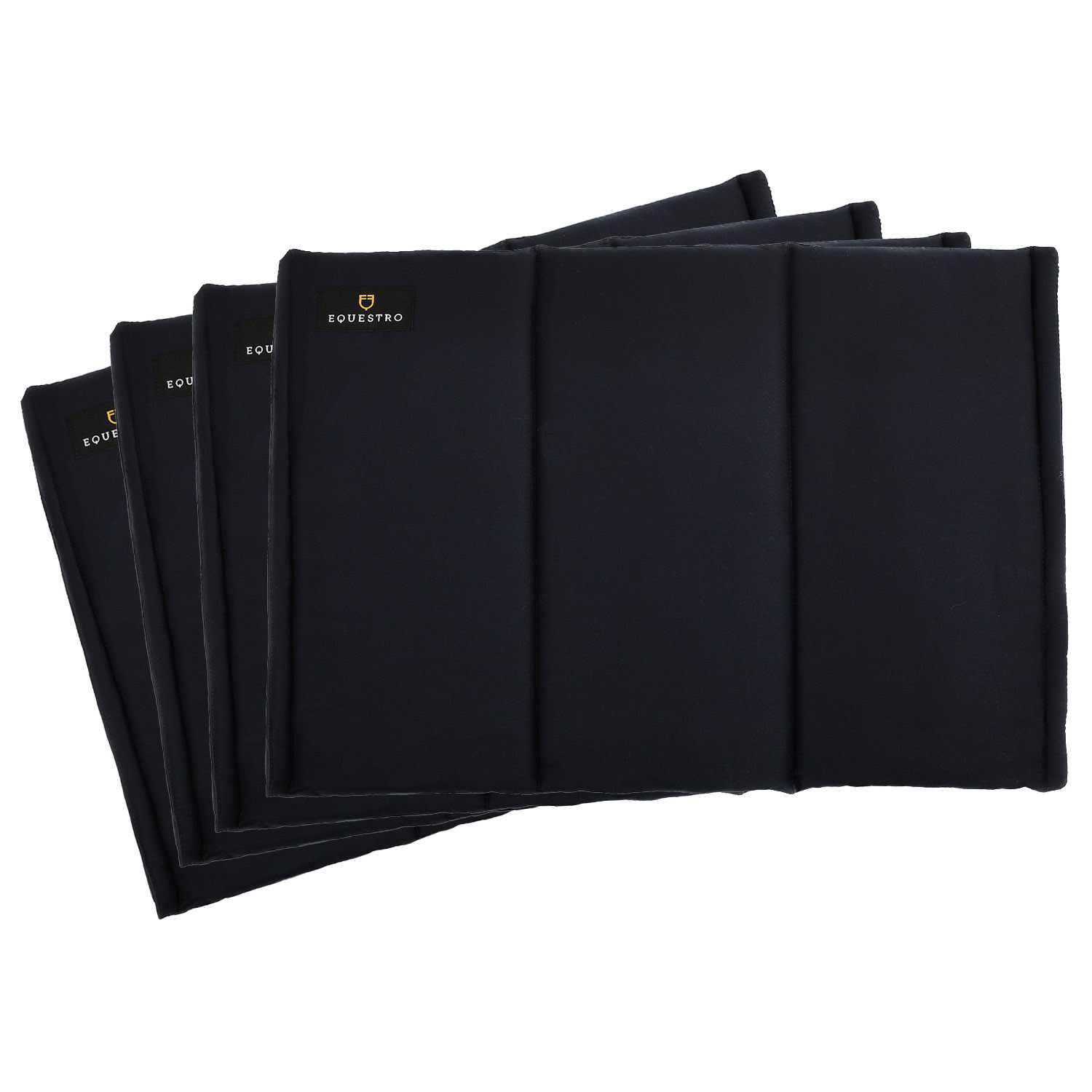 Sob bandagens de algodão Equestro Preto