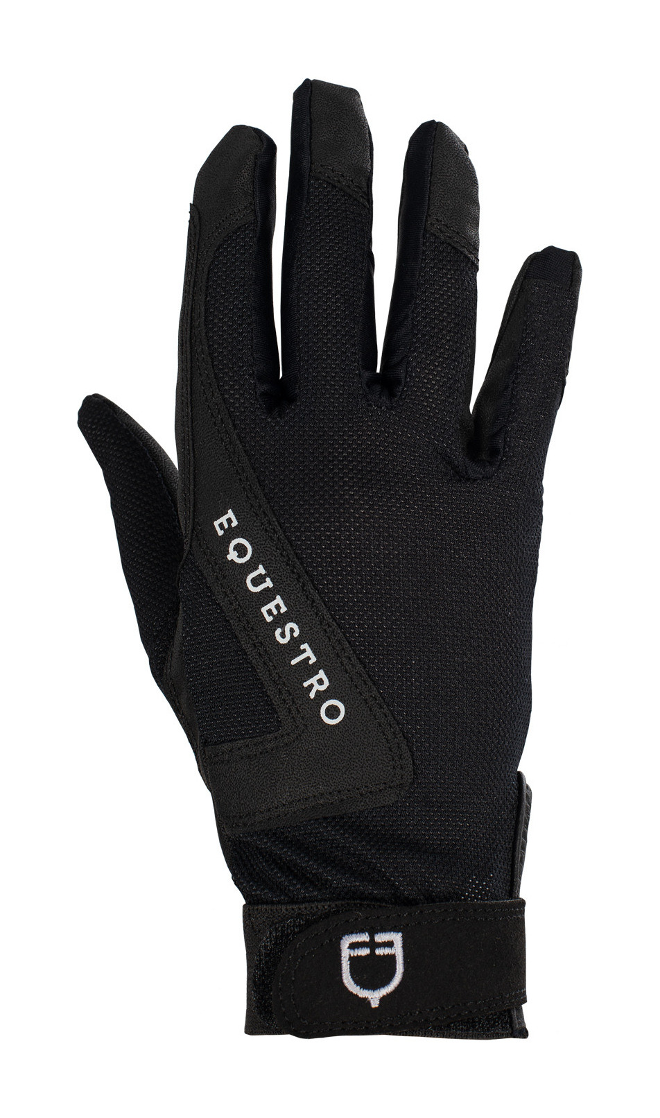 Luvas em tecido técnico Sunny Equestro Preto