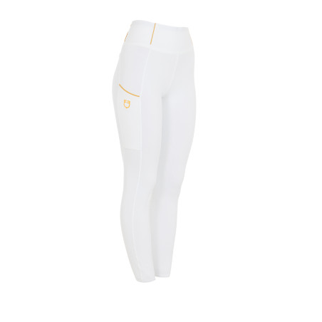 Legging justo para menina com grip e logótipo Equestro