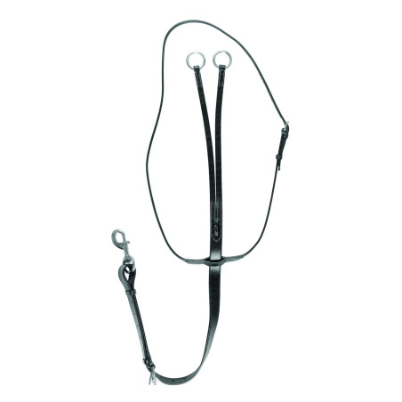Martingale com colar de couro Equestro
