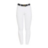 Calça de verão feminina Zenda Light Equestro - Branco