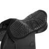 Protetor de selim em gel Air Plus para salto com gel exterior de 10mm Acavallo - Preto