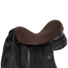 Protetor de selim em gel para dressage com Dri-Lex 20mm Acavallo - Castanho