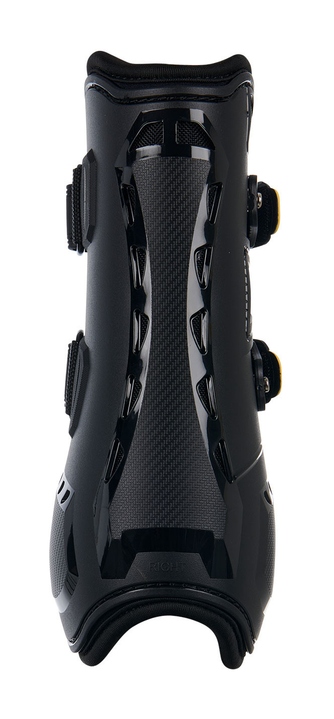Guélias em poliuretano e neoprene Equestro Preto