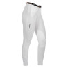Calça feminina Selene em algodão stretch Equestro - Branco