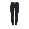 Calça de verão feminina Zenda Light Equestro - Preto