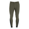 Calça ajustada com grip masculina com logotipo Caspar Equestro - Calçamento de paralelepípedos