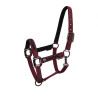 Cabresto de nylon com corda Elegance Equestro - Bordéus