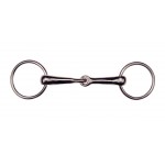 Mors 2 anéis aço niquelado canos finos