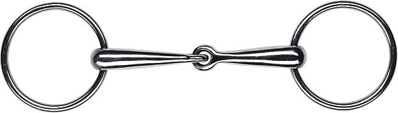 Mors de Equitação 2 Anéis Inox Finos