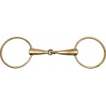 Mors 2 grandes argolas Feeling maillechort canos grossos