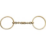 Mors 2 grandes argolas Feeling Waterford maillechort