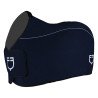 Cobertor de lã polar com fecho frontal com aba GP Equestro - Marinho