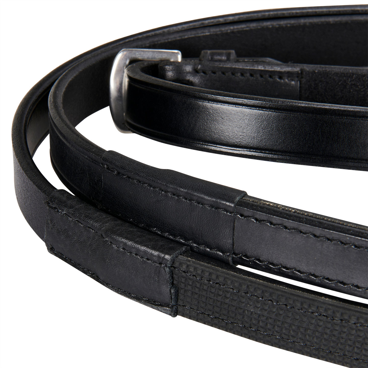 Glattes Leder-Dressurzaumzeug Dressage+ Equestro Preto