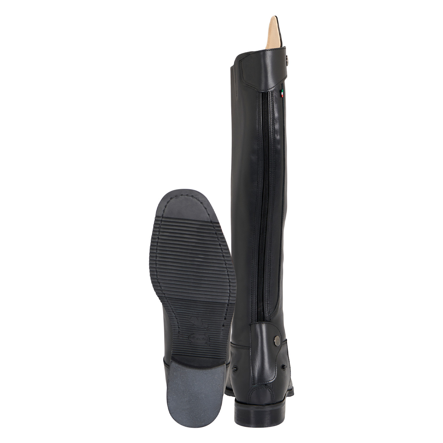 Bottes à fermeture éclair arrière en cuir Evoke Equestro