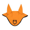 Touca antimoscas em tecido técnico com logotipo GP Equestro - Laranja / preto
