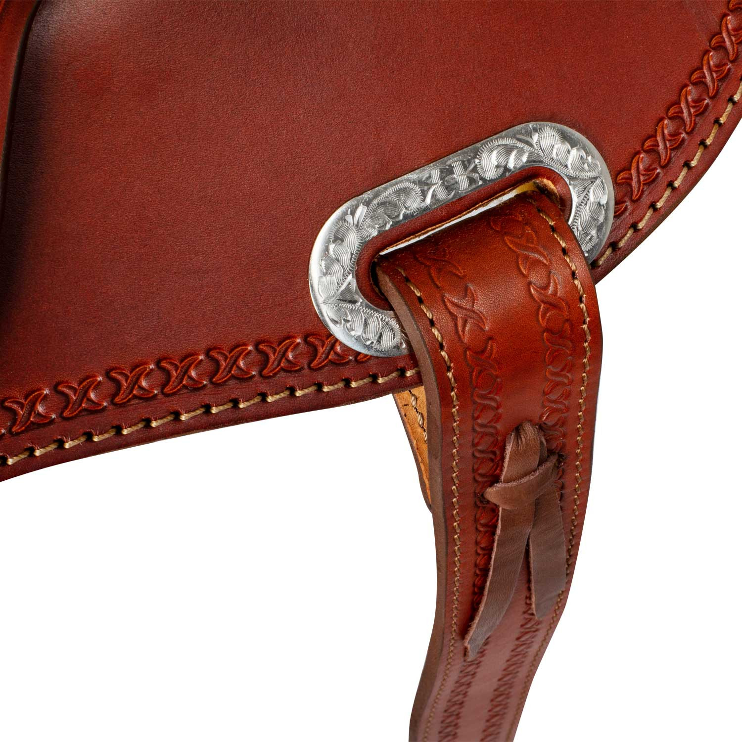 Sela western trail comante redondo full quarter 8020 Avelã Castanho