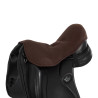 Capa de selim amortecedora Acavallo Ortho Pubis Gel em 20mm - Dressage - Castanho