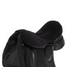 Capa de selim amortecedora Acavallo Ortho Pubis Gel em 20mm - Dressage - Preto