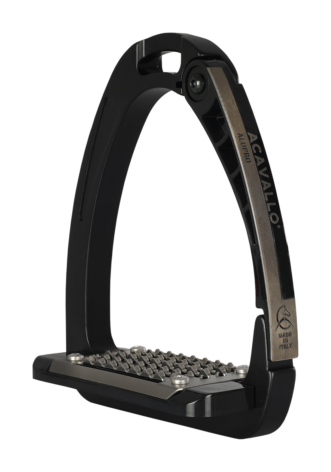 Estribos Acavallo Arena AluPro Preto Estribos Acavallo Arena AluPro Preto