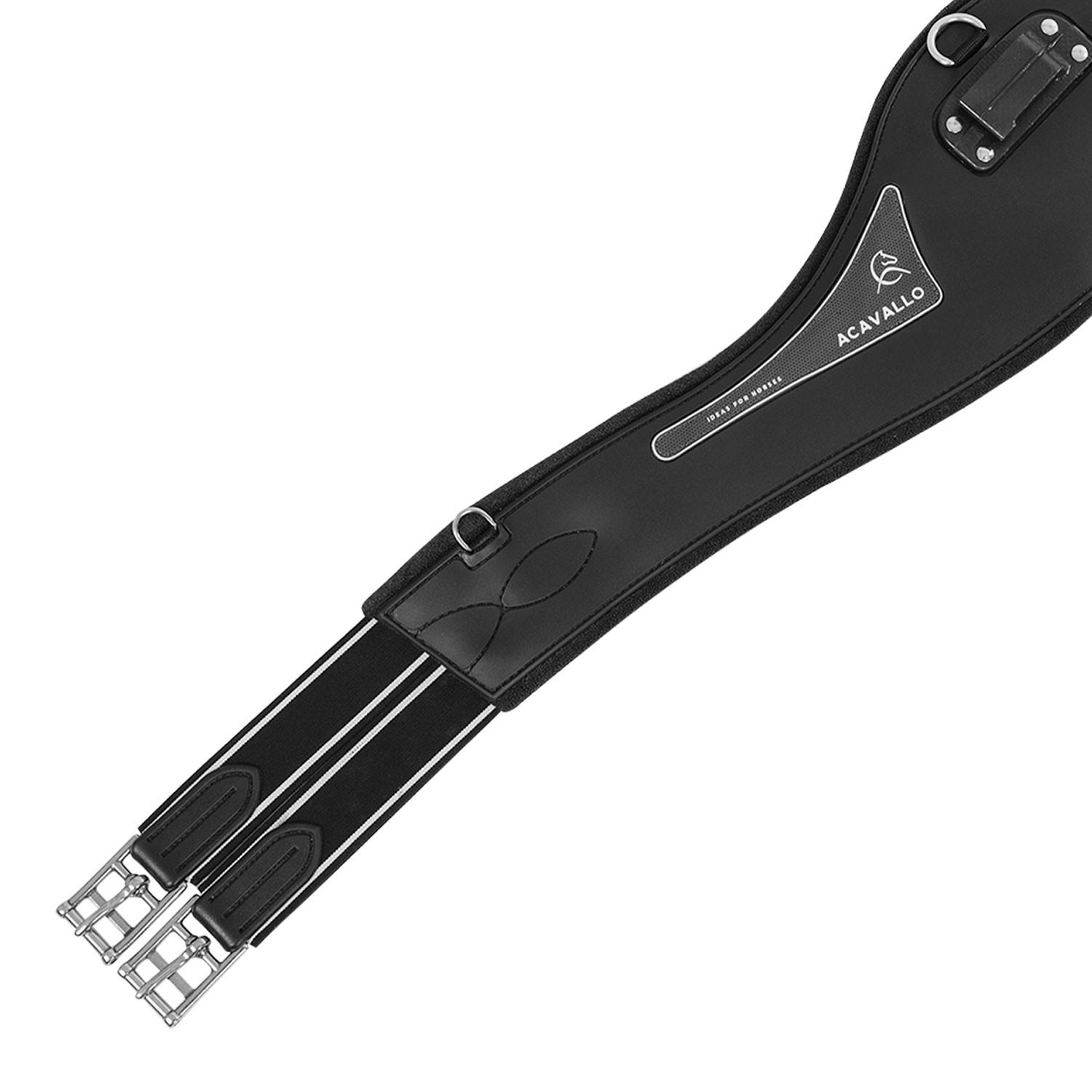 Cilhadura anatômica Acavallo Gel & PVC Preto