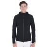 Casaco softshell técnico masculino Equestro - Preto