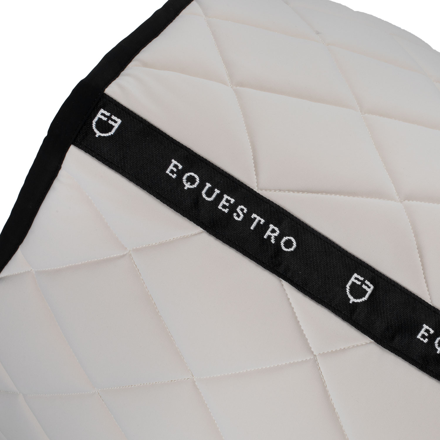 Sela de salto em tecido técnico com logotipo bordado Black Line Edition Equestro Marinho Azul-marinho