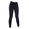 Calças femininas Harbour Island Denim com reforços de silicone HKM - Preto