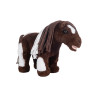 Pinto Cuddle Pony HKM - Castanho / branco