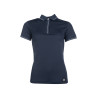 Polo feminino Catherine HKM - Azul escuro