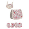 Design do conjunto Cuddle Pony HKM - Branco sujo / rosa
