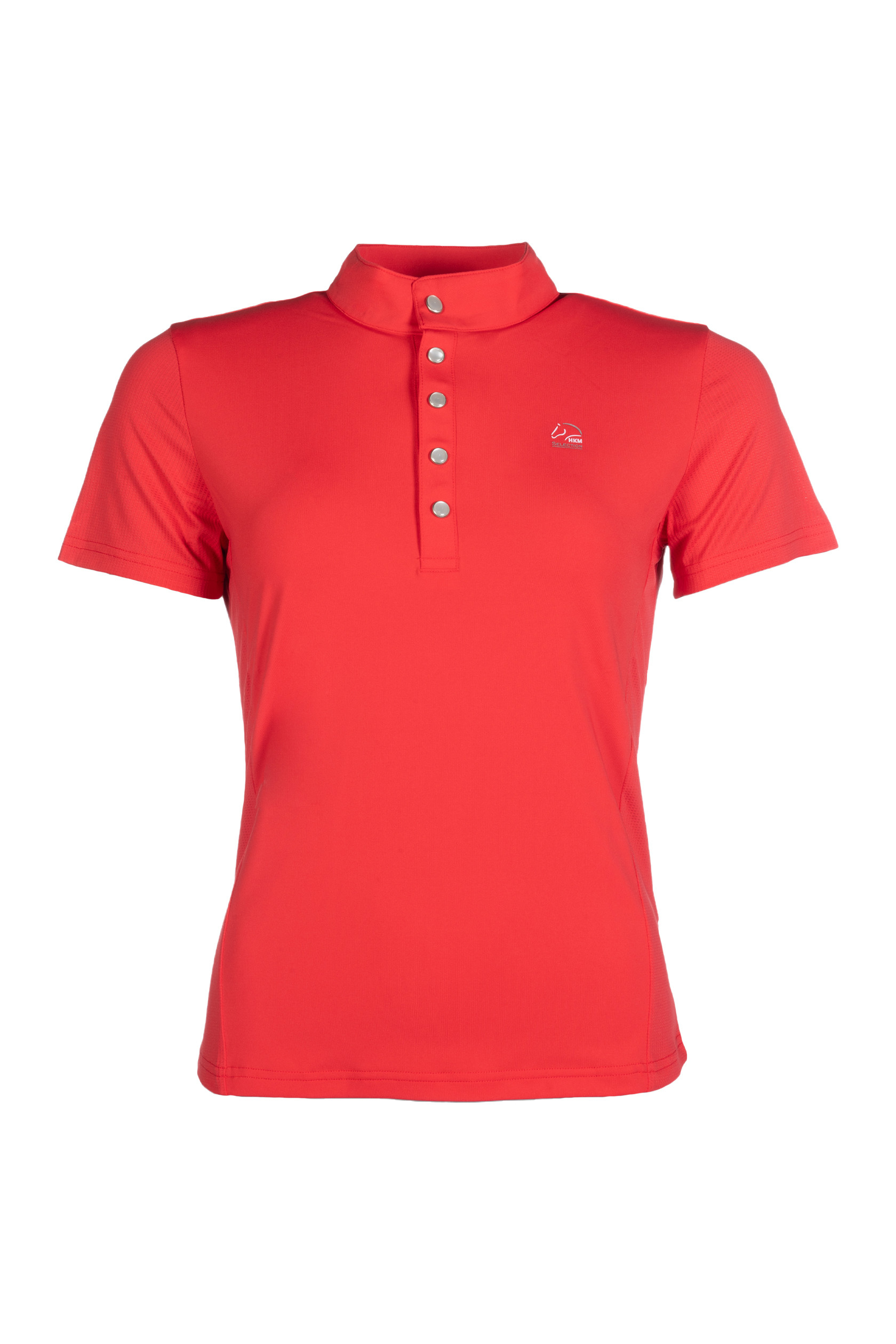 Camiseta funcional feminina Aruba de mangas curtas HKM Vermelho