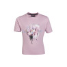 Camiseta infantil Hailey HKM - Lilás claro