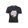Camiseta infantil Hailey HKM - Preto