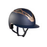 Apex Chrome Lady Blau Matt/Rosegold Suomy Helm - Fosco / ouro rosa